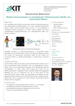 thesis rhythm transcription using neural networks