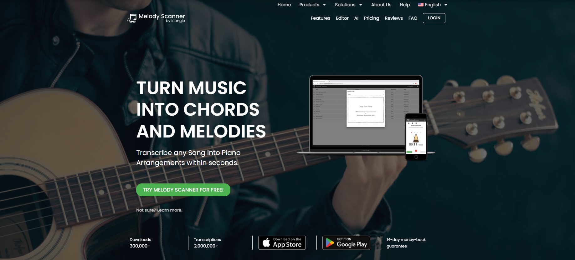 Melody Scanner Generate Notes from Music with AI Klangio Melody Scanner Generate Notes from Music with AI Klangio