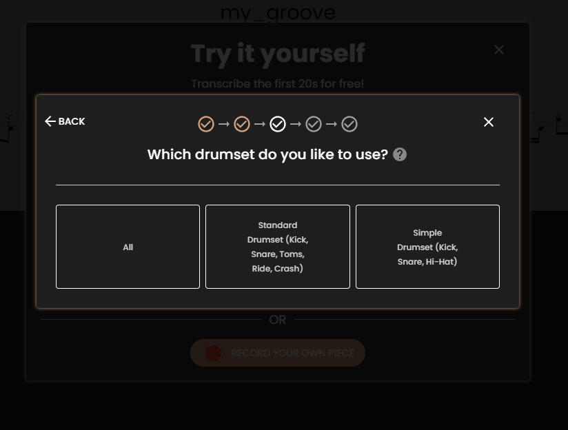 Adjust the settings to your liking.